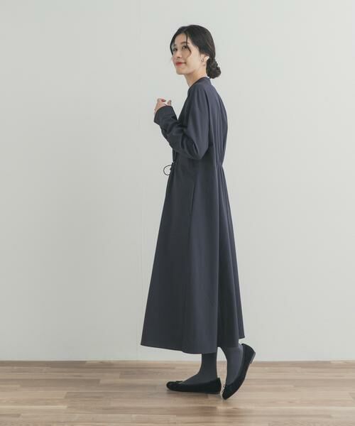 URBAN RESEARCH DOORS / アーバンリサーチ ドアーズ ワンピース | ドロストリボンフレアワンピース | 詳細25