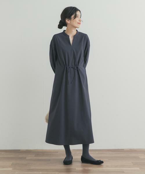 URBAN RESEARCH DOORS / アーバンリサーチ ドアーズ ワンピース | ドロストリボンフレアワンピース | 詳細26