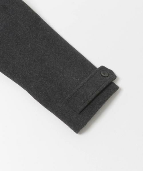 URBAN RESEARCH DOORS / アーバンリサーチ ドアーズ ピーコート | ウールノーカラーコート | 詳細23