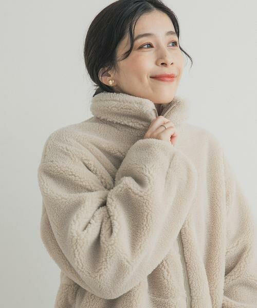 URBAN RESEARCH DOORS / アーバンリサーチ ドアーズ その他アウター | ZIPボアブルゾン | 詳細5