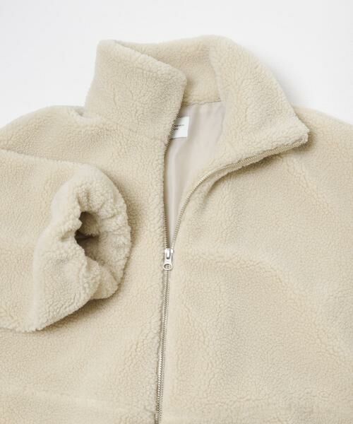 URBAN RESEARCH DOORS / アーバンリサーチ ドアーズ その他アウター | ZIPボアブルゾン | 詳細9