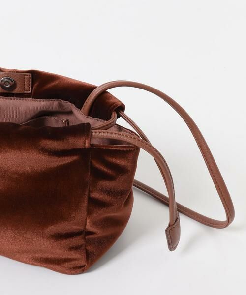 URBAN RESEARCH DOORS / アーバンリサーチ ドアーズ ショルダーバッグ | 2wayベロア巾着ショルダー | 詳細4
