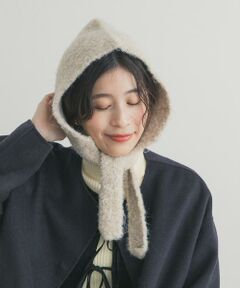 URBAN RESEARCH DOORS / アーバンリサーチ ドアーズ ニットキャップ | ウール混ニットバラクラバ帽