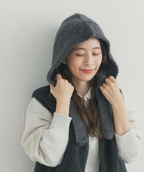 URBAN RESEARCH DOORS / アーバンリサーチ ドアーズ ニットキャップ | ウール混ニットバラクラバ帽 | 詳細1