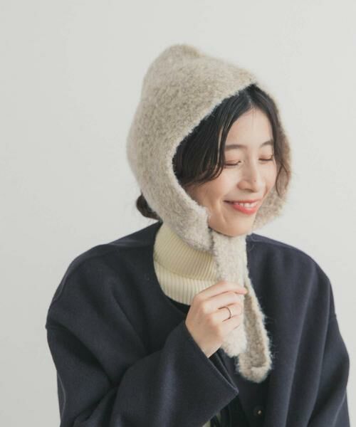 URBAN RESEARCH DOORS / アーバンリサーチ ドアーズ ニットキャップ | ウール混ニットバラクラバ帽 | 詳細4