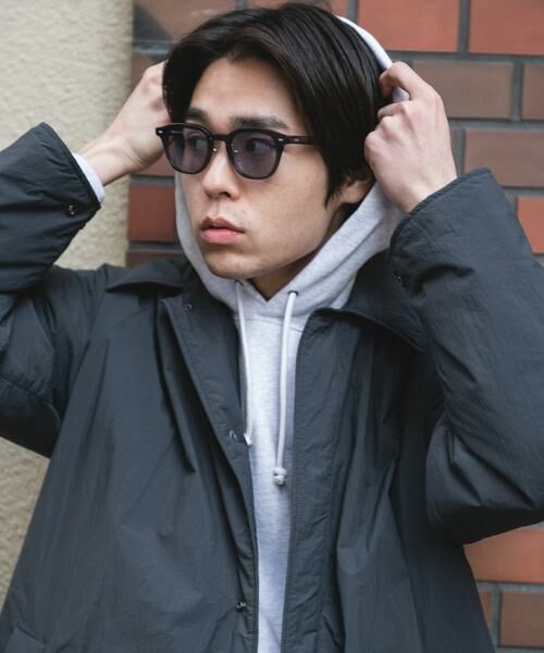 URBAN RESEARCH DOORS / アーバンリサーチ ドアーズ サングラス・メガネ | ウェリントンフレーム/QC SABAE（グレー）