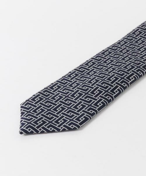 URBAN RESEARCH DOORS / アーバンリサーチ ドアーズ ネクタイ | LIFE STYLE TAILOR　26SS国内タイ幾何学1 | 詳細2
