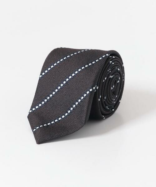 URBAN RESEARCH DOORS / アーバンリサーチ ドアーズ ネクタイ | LIFE STYLE TAILOR　26SS BBCファブリックタイST3（ブラウン系その他）