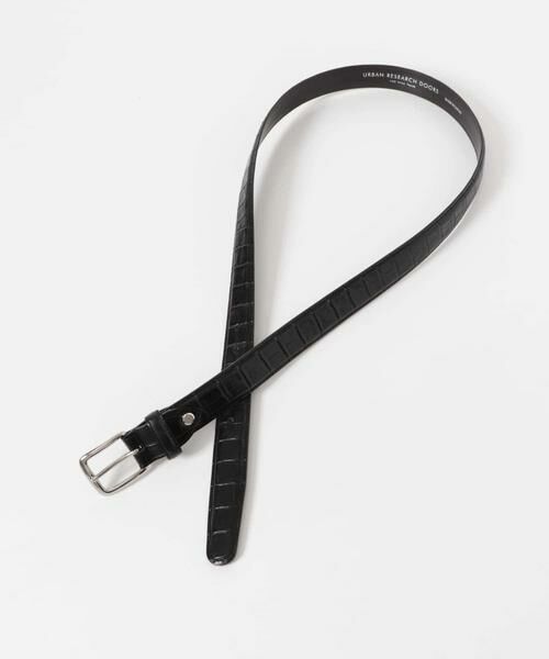 URBAN RESEARCH DOORS / アーバンリサーチ ドアーズ ベルト・サスペンダー | LIFE STYLE TAILOR　エンボスレザーベルト | 詳細4