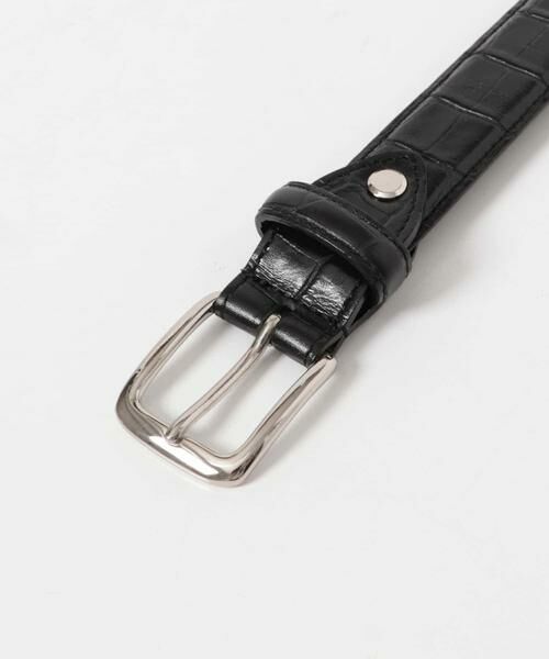 URBAN RESEARCH DOORS / アーバンリサーチ ドアーズ ベルト・サスペンダー | LIFE STYLE TAILOR　エンボスレザーベルト | 詳細5