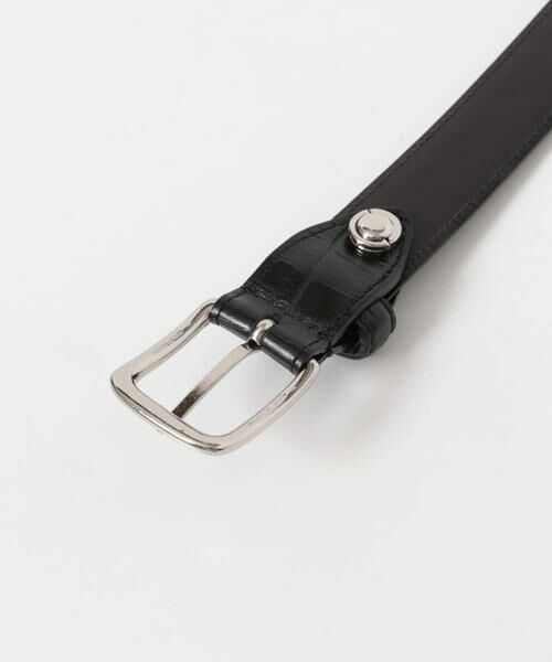 URBAN RESEARCH DOORS / アーバンリサーチ ドアーズ ベルト・サスペンダー | LIFE STYLE TAILOR　エンボスレザーベルト | 詳細6