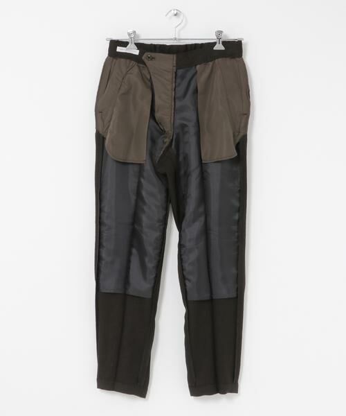 URBAN RESEARCH DOORS / アーバンリサーチ ドアーズ スラックス・ドレスパンツ | LIFE STYLE TAILOR　ツイードライクコンフォータブルパンツ | 詳細5