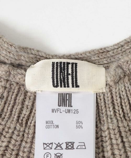 URBAN RESEARCH DOORS / アーバンリサーチ ドアーズ その他小物 | unfil　wool knit frill collar | 詳細3