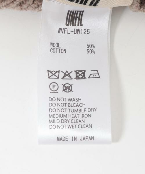 URBAN RESEARCH DOORS / アーバンリサーチ ドアーズ その他小物 | unfil　wool knit frill collar | 詳細4