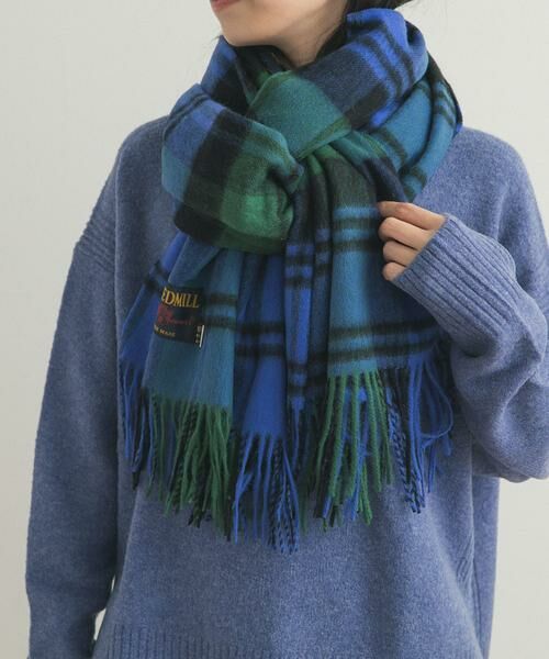 URBAN RESEARCH DOORS / アーバンリサーチ ドアーズ マフラー・ショール・スヌード・ストール | 『一部別注カラー』TWEED MILL　Lambswool Stole | 詳細4