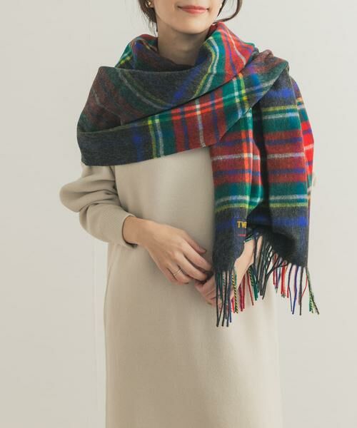 URBAN RESEARCH DOORS / アーバンリサーチ ドアーズ マフラー・ショール・スヌード・ストール | 『一部別注カラー』TWEED MILL　Lambswool Stole | 詳細20
