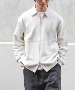 URBAN RESEARCH DOORS / アーバンリサーチ ドアーズ カーディガン・ボレロ | FORK&SPOON　ジップスウェットカーディガン