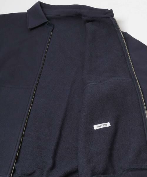 URBAN RESEARCH DOORS / アーバンリサーチ ドアーズ カーディガン・ボレロ | FORK&SPOON　ジップスウェットカーディガン | 詳細11