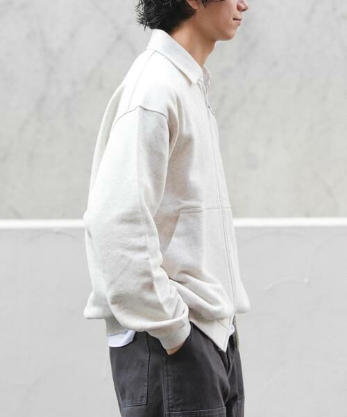 URBAN RESEARCH DOORS / アーバンリサーチ ドアーズ カーディガン・ボレロ | FORK&SPOON　ジップスウェットカーディガン | 詳細19