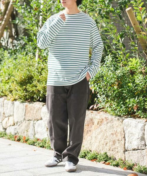 URBAN RESEARCH DOORS / アーバンリサーチ ドアーズ Tシャツ | FORK&SPOON　ボートネックボーダー | 詳細6