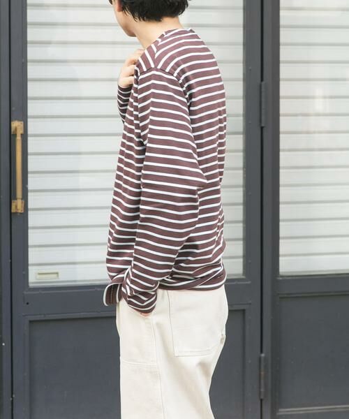 URBAN RESEARCH DOORS / アーバンリサーチ ドアーズ Tシャツ | FORK&SPOON　ボートネックボーダー | 詳細14