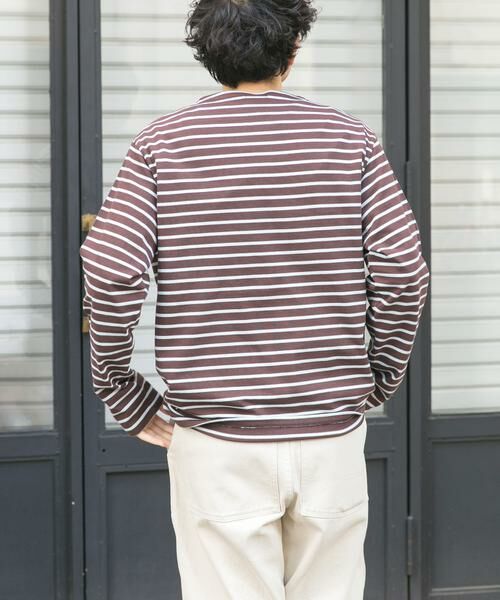 URBAN RESEARCH DOORS / アーバンリサーチ ドアーズ Tシャツ | FORK&SPOON　ボートネックボーダー | 詳細15