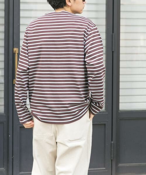 URBAN RESEARCH DOORS / アーバンリサーチ ドアーズ Tシャツ | FORK&SPOON　ボートネックボーダー | 詳細16