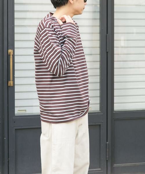 URBAN RESEARCH DOORS / アーバンリサーチ ドアーズ Tシャツ | FORK&SPOON　ボートネックボーダー | 詳細17