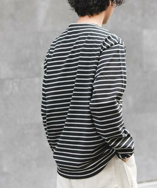 URBAN RESEARCH DOORS / アーバンリサーチ ドアーズ Tシャツ | FORK&SPOON　ボートネックボーダー | 詳細21