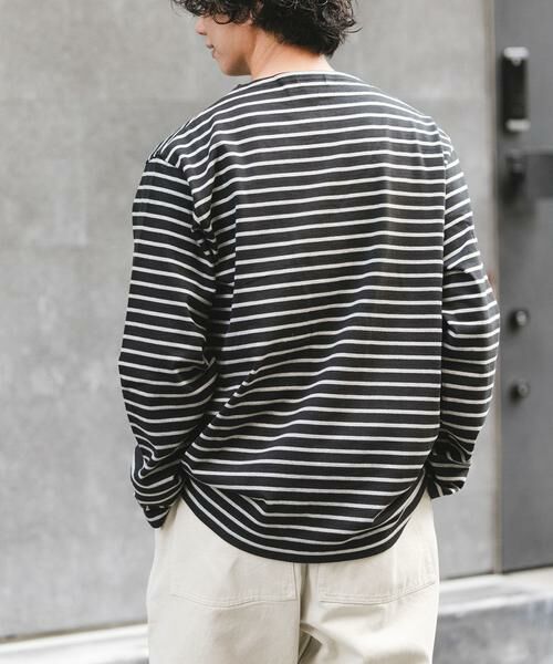 URBAN RESEARCH DOORS / アーバンリサーチ ドアーズ Tシャツ | FORK&SPOON　ボートネックボーダー | 詳細22