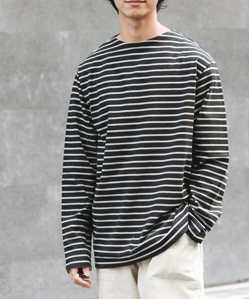 URBAN RESEARCH DOORS / アーバンリサーチ ドアーズ Tシャツ | FORK&SPOON　ボートネックボーダー | 詳細25