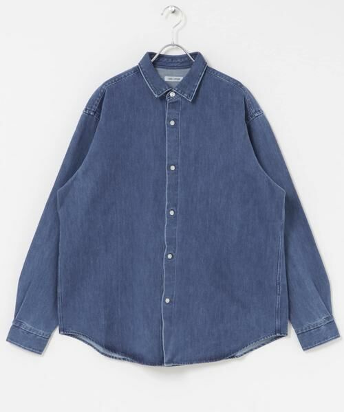 URBAN RESEARCH DOORS / アーバンリサーチ ドアーズ シャツ・ブラウス | FORK&SPOON　ペーパーデニムシャツ | 詳細7