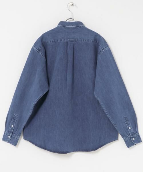 URBAN RESEARCH DOORS / アーバンリサーチ ドアーズ シャツ・ブラウス | FORK&SPOON　ペーパーデニムシャツ | 詳細9