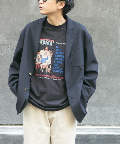 URBAN RESEARCH DOORS / アーバンリサーチ ドアーズ その他アウター | FORK&SPOON　キャリーマンテーラードジャケット | 詳細1