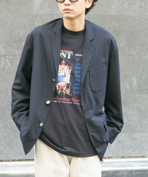 URBAN RESEARCH DOORS / アーバンリサーチ ドアーズ その他アウター | FORK&SPOON　キャリーマンテーラードジャケット | 詳細2