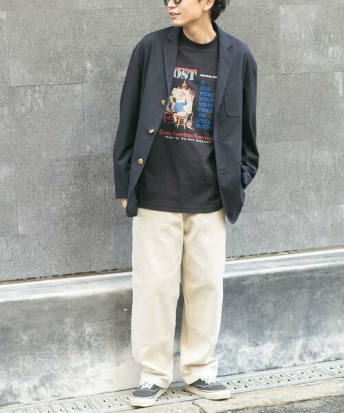 URBAN RESEARCH DOORS / アーバンリサーチ ドアーズ その他アウター | FORK&SPOON　キャリーマンテーラードジャケット | 詳細5