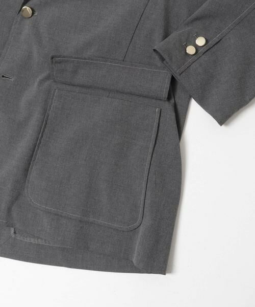 URBAN RESEARCH DOORS / アーバンリサーチ ドアーズ その他アウター | FORK&SPOON　キャリーマンテーラードジャケット | 詳細14