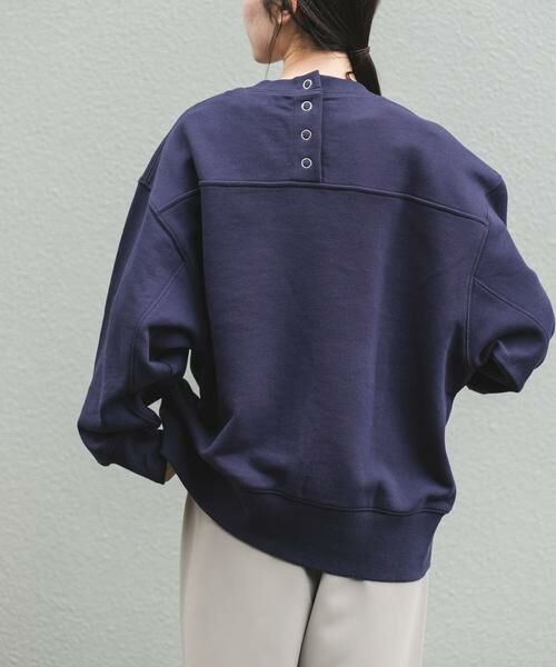 URBAN RESEARCH DOORS / アーバンリサーチ ドアーズ スウェット | FORK&SPOON　バックボタンスウェット | 詳細2