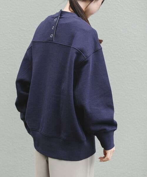 URBAN RESEARCH DOORS / アーバンリサーチ ドアーズ スウェット | FORK&SPOON　バックボタンスウェット | 詳細3