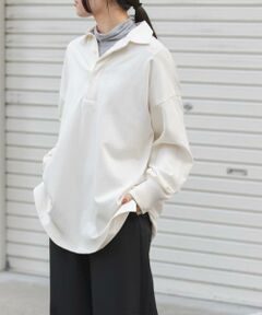 URBAN RESEARCH DOORS / アーバンリサーチ ドアーズ Tシャツ | FORK&SPOON　ガーメントダイビッグラガーシャツ