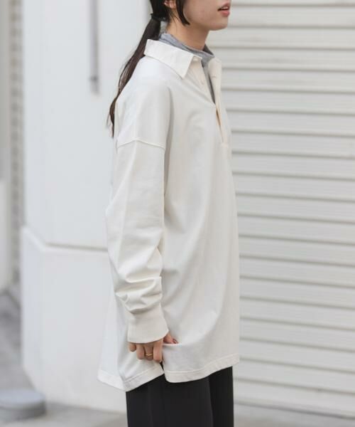 URBAN RESEARCH DOORS / アーバンリサーチ ドアーズ Tシャツ | FORK&SPOON　ガーメントダイビッグラガーシャツ | 詳細3