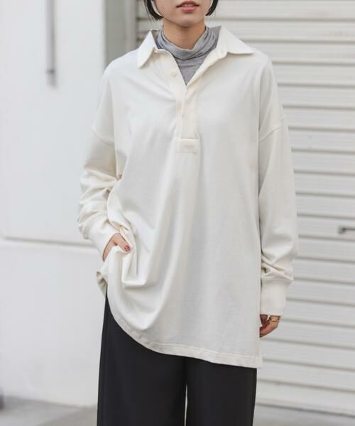 URBAN RESEARCH DOORS / アーバンリサーチ ドアーズ Tシャツ | FORK&SPOON　ガーメントダイビッグラガーシャツ | 詳細4