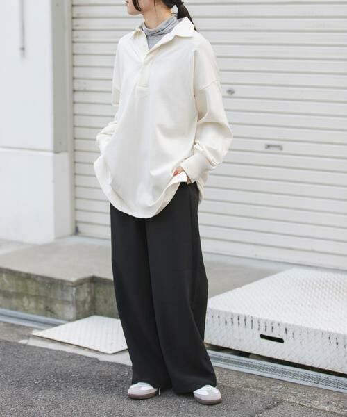 URBAN RESEARCH DOORS / アーバンリサーチ ドアーズ Tシャツ | FORK&SPOON　ガーメントダイビッグラガーシャツ | 詳細7