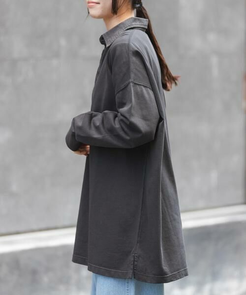 URBAN RESEARCH DOORS / アーバンリサーチ ドアーズ Tシャツ | FORK&SPOON　ガーメントダイビッグラガーシャツ | 詳細10