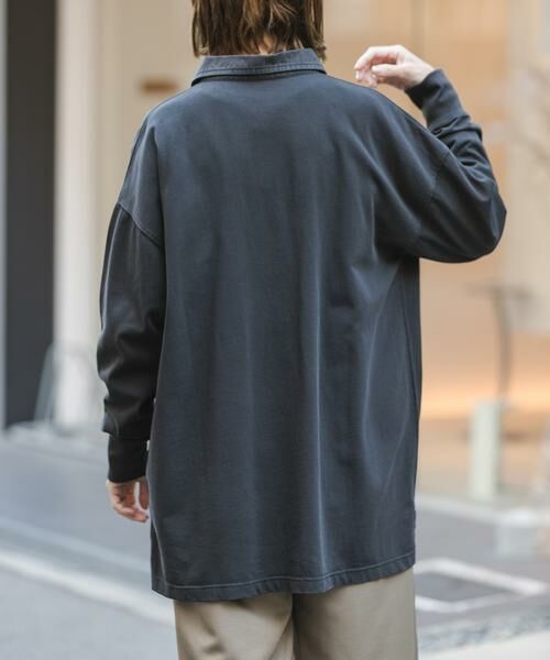 URBAN RESEARCH DOORS / アーバンリサーチ ドアーズ Tシャツ | FORK&SPOON　ガーメントダイビッグラガーシャツ | 詳細15