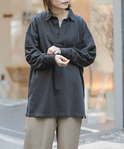 URBAN RESEARCH DOORS / アーバンリサーチ ドアーズ Tシャツ | FORK&SPOON　ガーメントダイビッグラガーシャツ | 詳細16