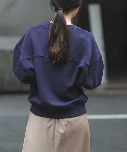 URBAN RESEARCH DOORS / アーバンリサーチ ドアーズ スウェット | FORK&SPOON　コクーンスウェット | 詳細4