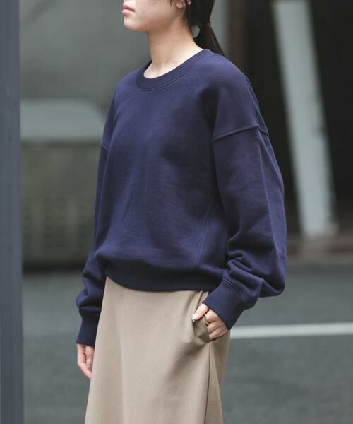 URBAN RESEARCH DOORS / アーバンリサーチ ドアーズ スウェット | FORK&SPOON　コクーンスウェット | 詳細7