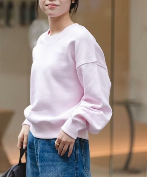 URBAN RESEARCH DOORS / アーバンリサーチ ドアーズ スウェット | FORK&SPOON　コクーンスウェット | 詳細11