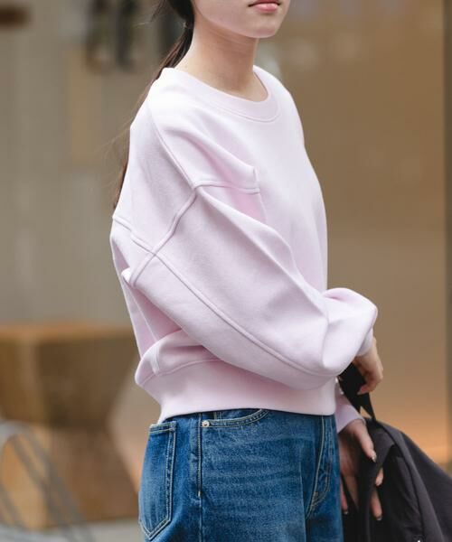 URBAN RESEARCH DOORS / アーバンリサーチ ドアーズ スウェット | FORK&SPOON　コクーンスウェット | 詳細13